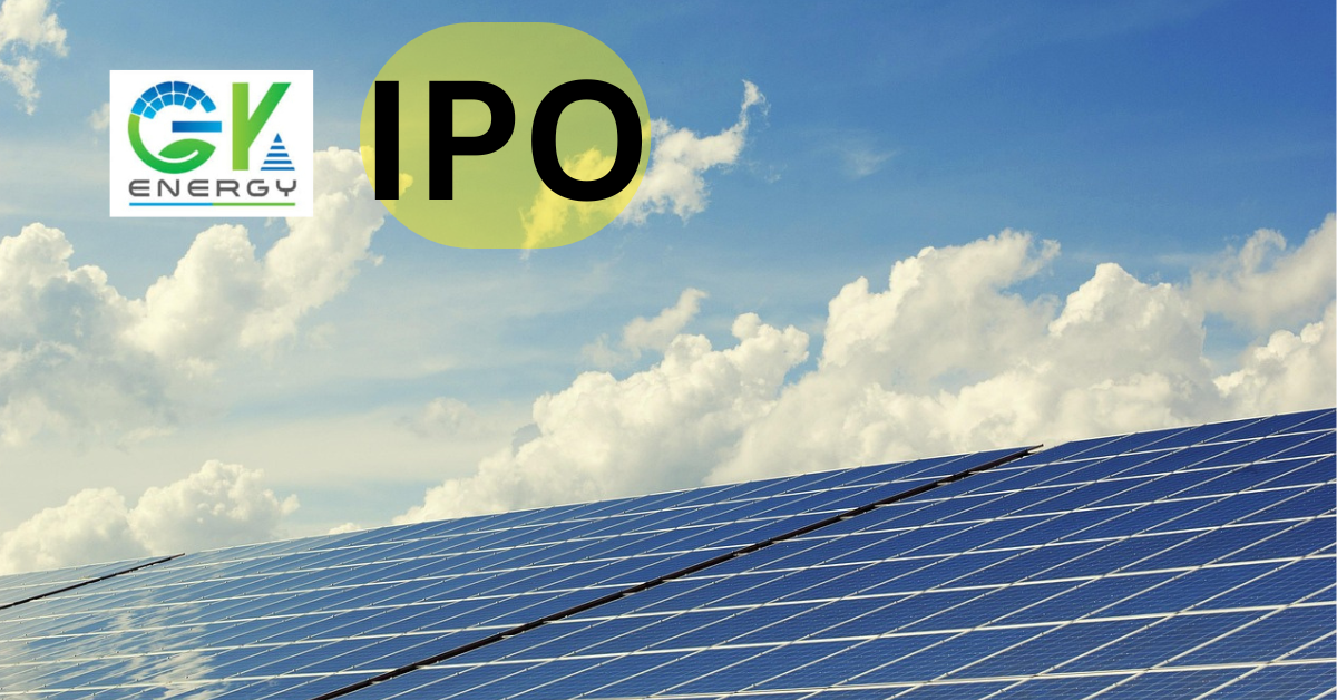 gk energy ipo gmp