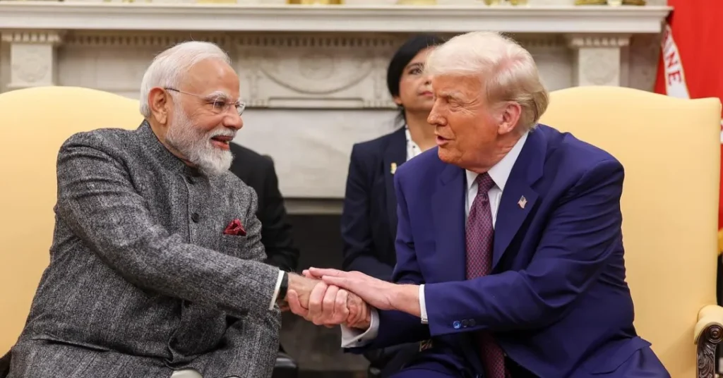 Photo © Narendra Modi Donald Trump